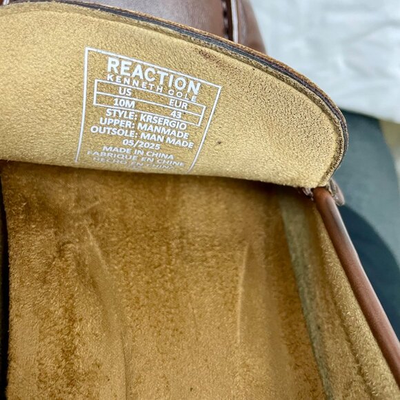 Brand new Kenneth Cole Reaction Men's Sergio Penny Driving Loafers Size 10 - Picture 5 of 8